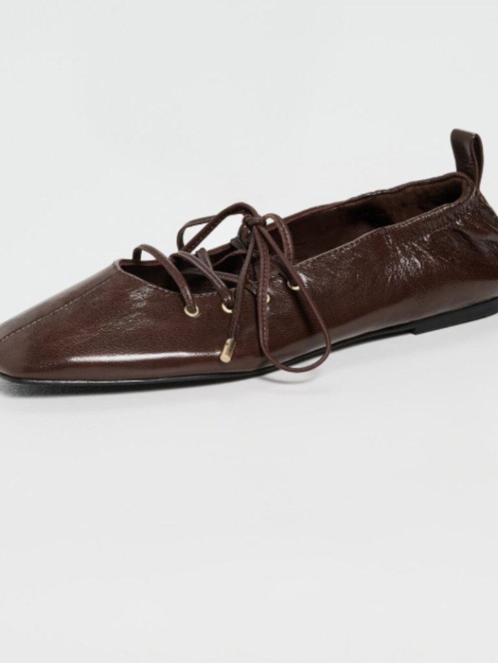 NWT RAG & BONE SOPHIA BALLET FLAT MOCHA 38.5 (8.5) NEW WITH BOX